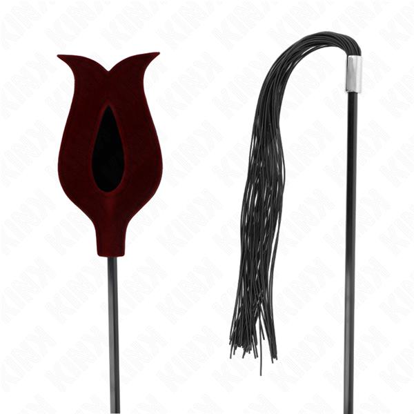 SILIKONSKA KLOPICA V OBLIKI ROŽE 45 CM