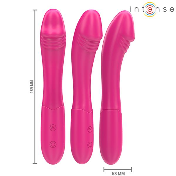 BELINDA VIBRATOR 19 CM FLEKSIBILEN 10 VIBRACIJ ROZA