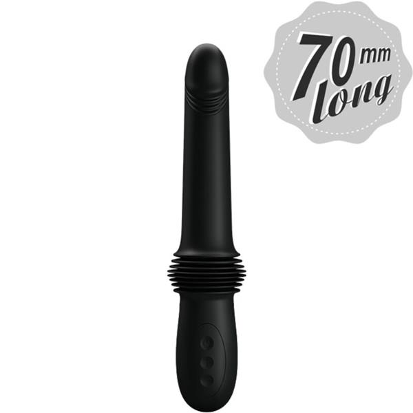 PAZUZU VIBRATOR 3 THRUST MODES BLACK
