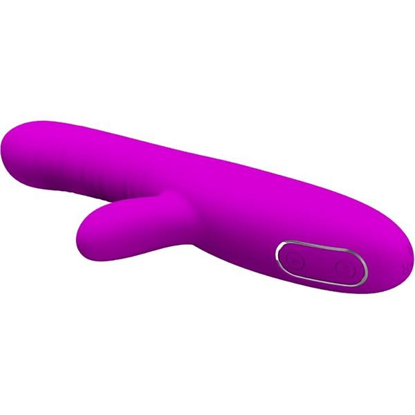 ANGELIQUE MULTIFUNKCIONALNI VIBRATOR + STIMULATOR KLITORISA PURPLE