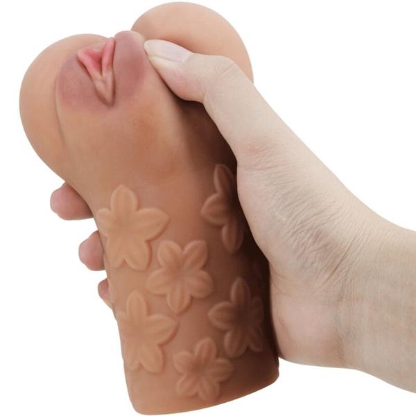 SCARLET VAGINA AND ANUS DESIGN WITH FLOWERS FLESH