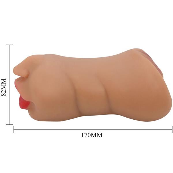 ZOEY DOUBLE MASTURBATOR MOUTH & VAGINA FLESH