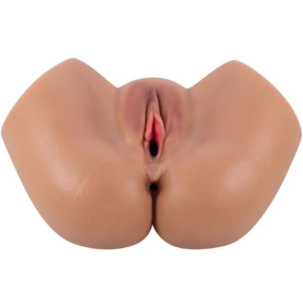 HAILEY VIBRATOR ZA GUZU S REALISTIČNOM VAGINOM I ANUSOM S DALJINSKIM UPRAVLJANJEM