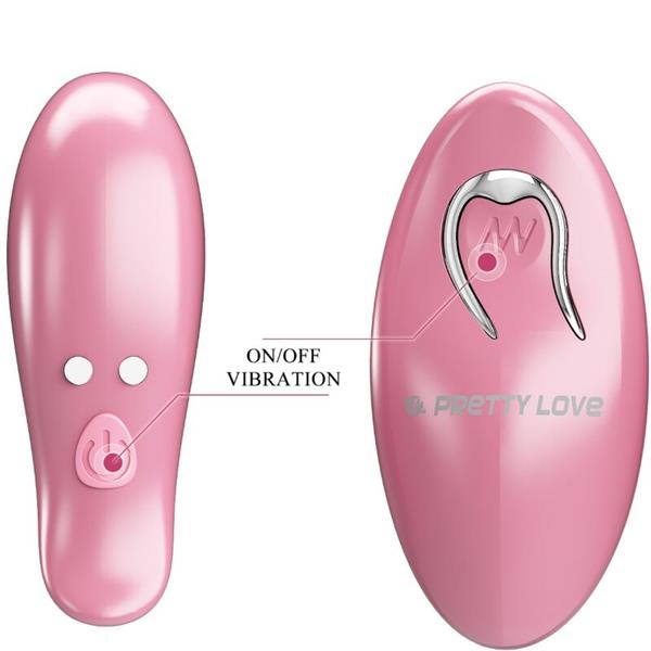 CAILEY NIPPLE CLAMPS 10 VIBRATIONS REMOTE CONTROL PINK