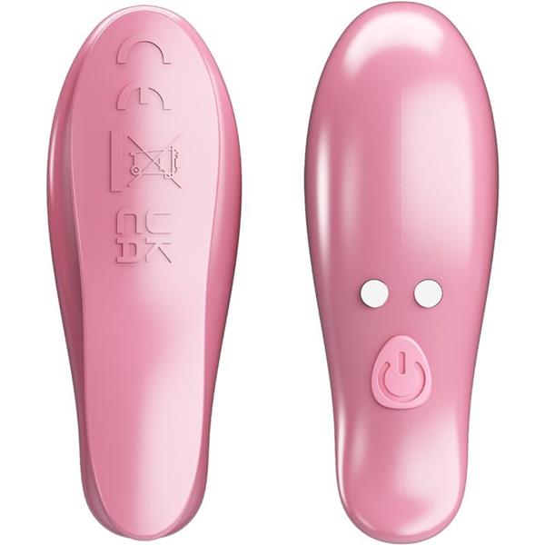 CAILEY NIPPLE CLAMPS 10 VIBRATIONS REMOTE CONTROL PINK