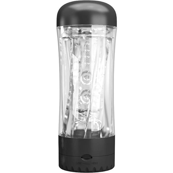 TAMARA MALE MASTURBATOR MULTI-SPEED VIBRATOR BLACK