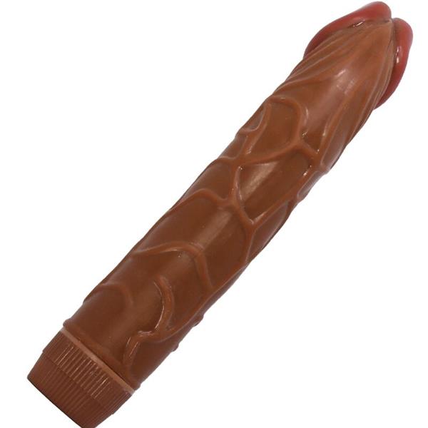 BOB REALISTIC VIBRATOR 22.5 CM MULATTO