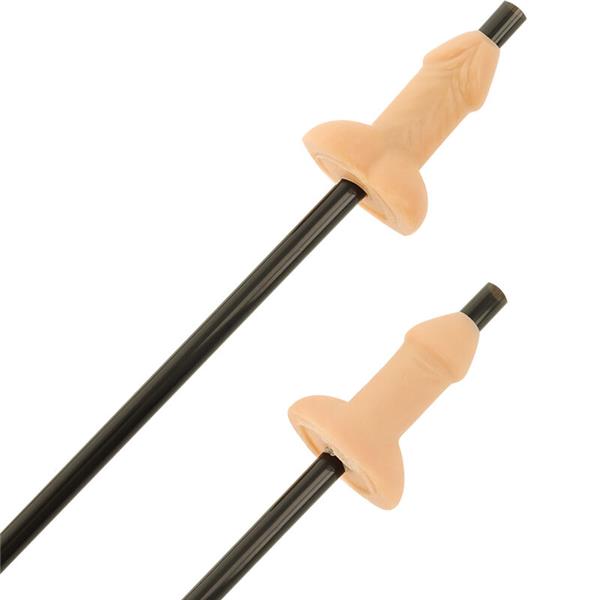 BAG OF 10 NATURAL PENIS STRAWS