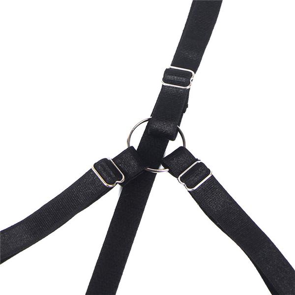 955205 SET GRUDNJAKA S PODESIVOM CRNOM MAŠNOM L/XL