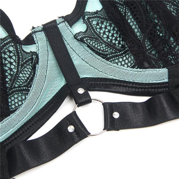 955564 ZELENA PATENTNA USNJENA MREŽASTA MODRA KOMPLET L/XL