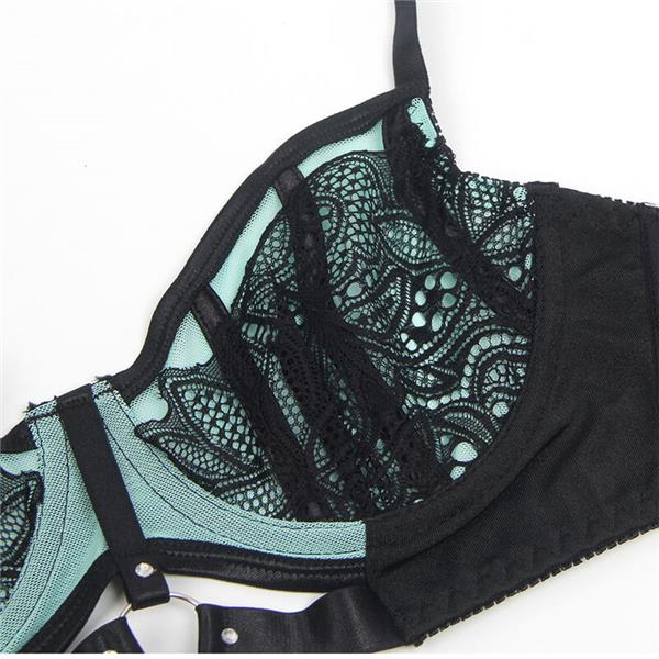 955564 ZELENA PATENTNA USNJENA MREŽASTA MODRA KOMPLET L/XL