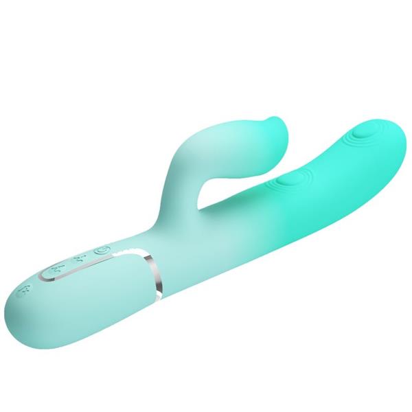 GIGI MULTIFUNCTION RABBIT VIBRATOR AQUA GREEN