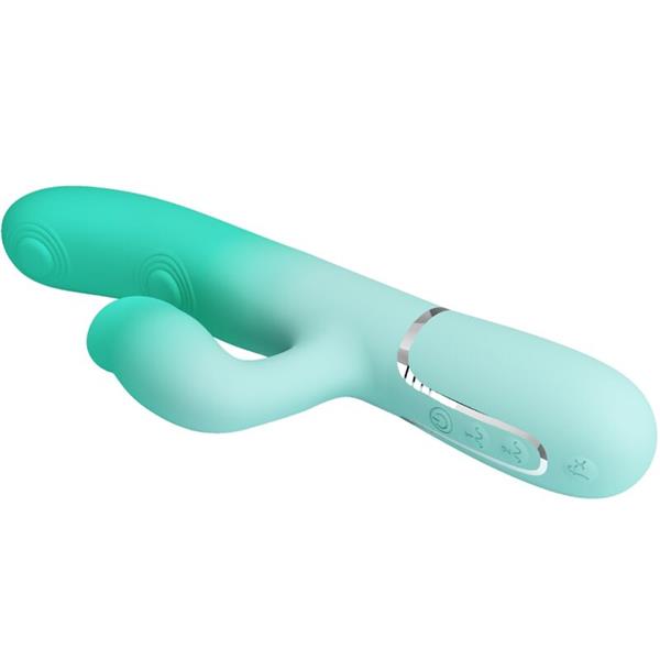 GIGI MULTIFUNCTION RABBIT VIBRATOR AQUA GREEN