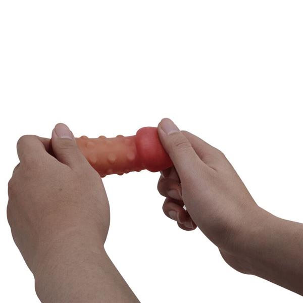 TIGHT AND VOLUMIZING PENIS SLEEVE NATURAL