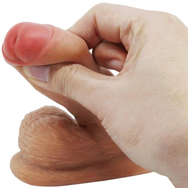 WARNELL ULTRA REALISTIC AND ELASTIC DILDO 9.5 CM MULATO