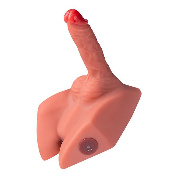 MICHAEL REALISTIC DILDO AND ANUS MASTURBATOR WITH THRUSTING 15 CM