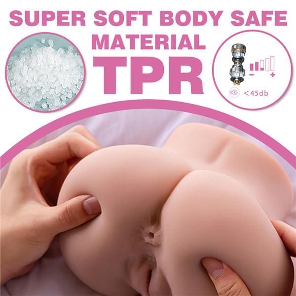 CONNIE BACK MASTURBATOR REALISTIČNI VAGINA I ANUS MULTIPOSICIONI S VIBRACIJOM