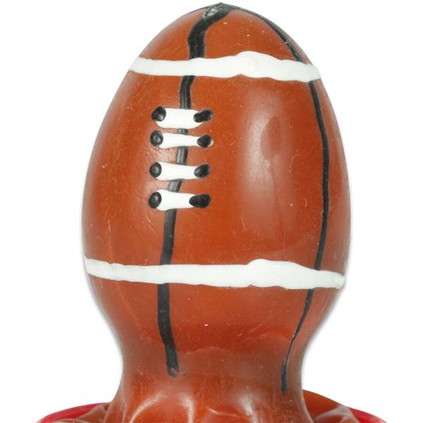 HANDPAINTED NOVELTY CONDOMS RUGBY BALL