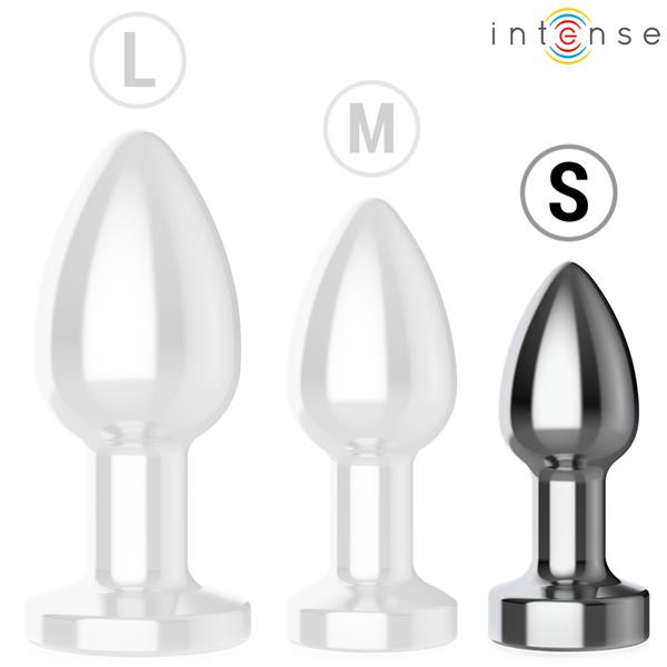 ANAL PLUG 10 VIBRATIONS METAL WITH REMOTE CONTROL S