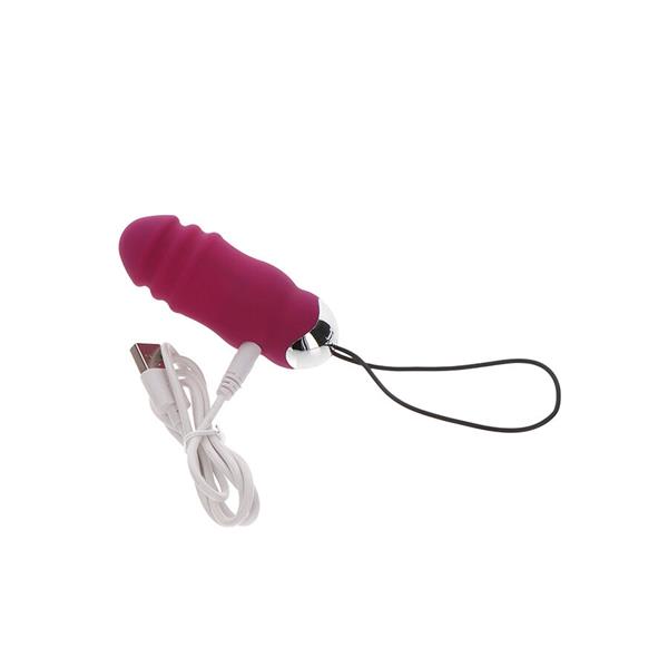 HAPPINESS SUNN SIDE UP AND DOWN VIBRATOR REMOTE CONTROL FUCHSIA