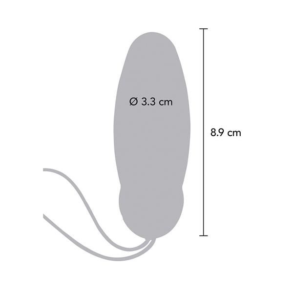 HAPPINESS I'M SO EGGCITED REMOTE CONTROL VIBRATOR BLUE