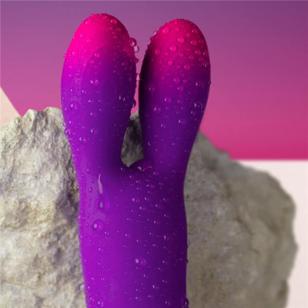 GLO-GIRL ZEC PURPURNI FLEKSIBILNI VIBRATOR