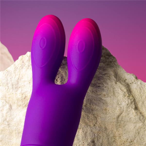 GLO-GIRL ZEC PURPURNI FLEKSIBILNI VIBRATOR