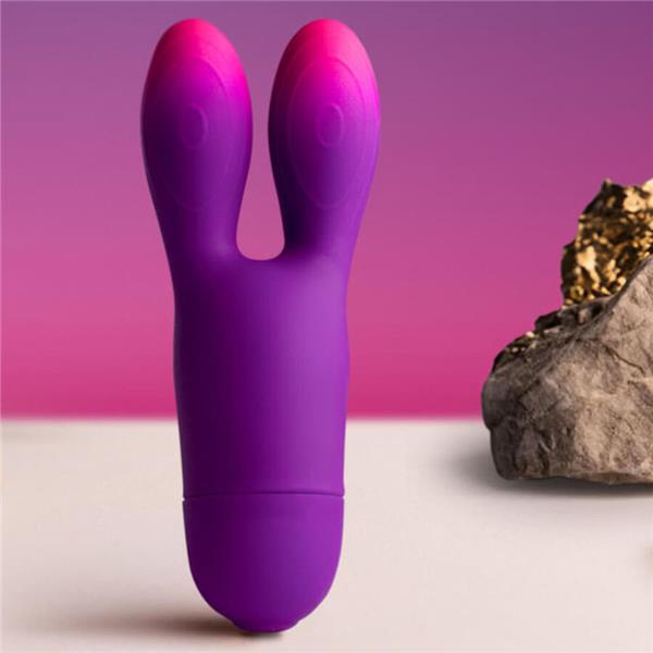 GLO-GIRL ZEC PURPURNI FLEKSIBILNI VIBRATOR