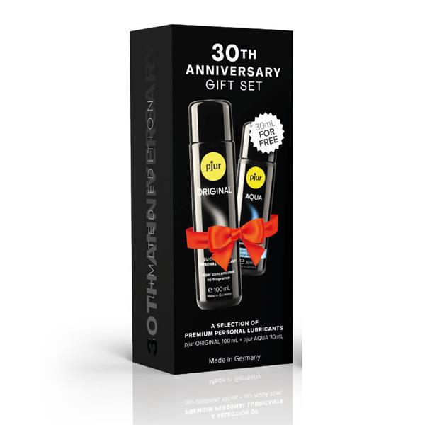 SET 30TH ANNIVERSARY PJUR ORIGINAL 100 ML + PJUR AQUA 30 ML AS A GIFT