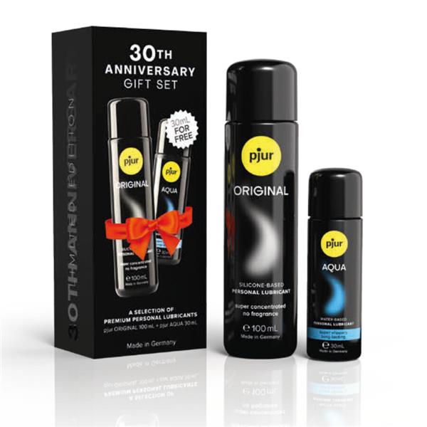 SET 30TH ANNIVERSARY PJUR ORIGINAL 100 ML + PJUR AQUA 30 ML AS A GIFT