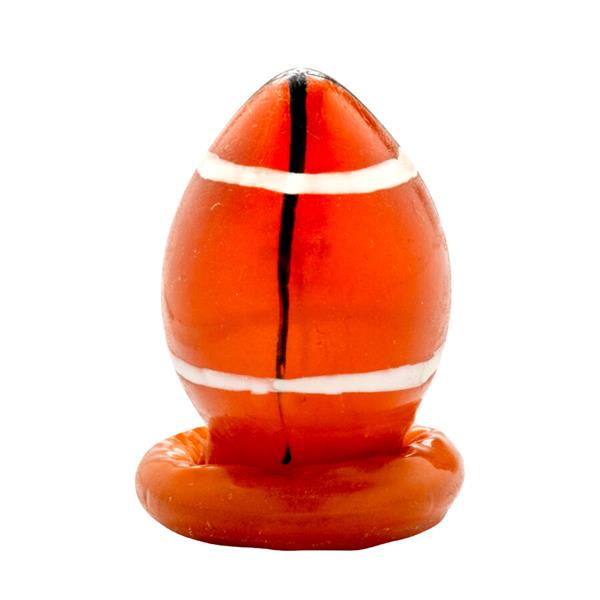 HANDPAINTED NOVELTY CONDOMS RUGBY BALL