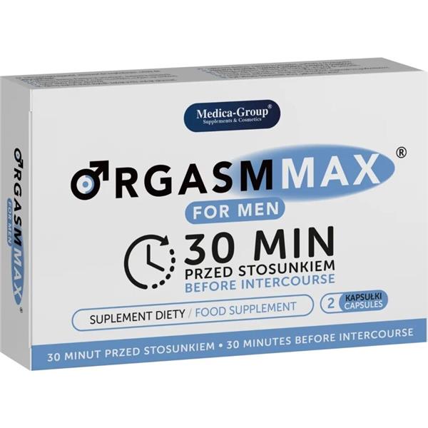 ORGASM MAX ZA MOŠKE 2 KAPSULE
