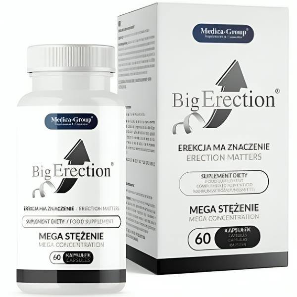 BIG ERECTION ENHANCER FOR MEN 60 CAPSULES
