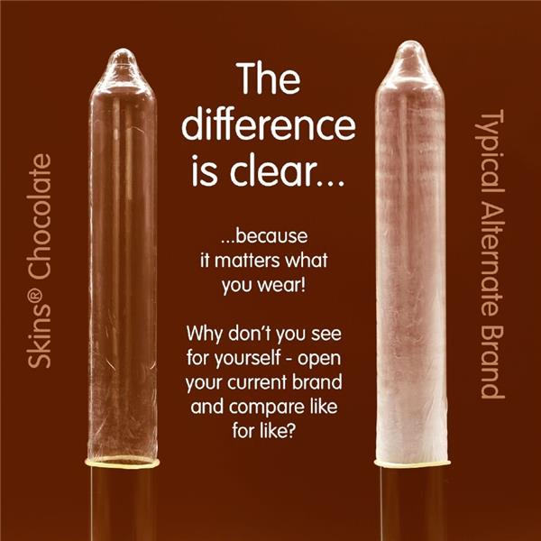 CHOCOLATE PREMIUM CONDOMS PACK 8