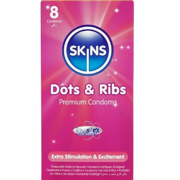 DOTS & RIBS PREMIUM KONDOMI PAKET 8