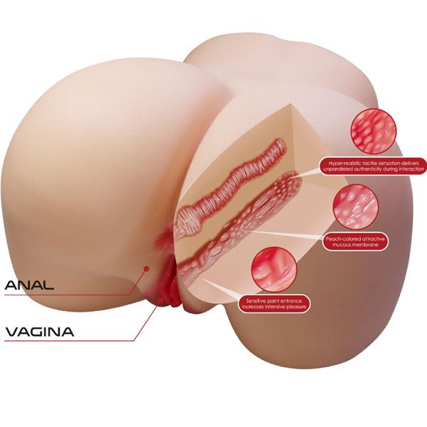 JULIA REALISTIČNI ŽENSKI GUZ I VAGINA I ANAL 11 KG