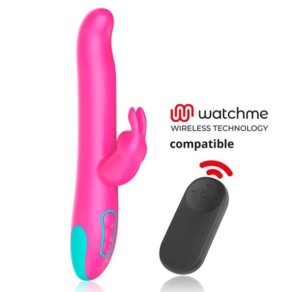 PLUTO RABBIT VIBRATOR & ROTATOR WATCHME WIRELESS TECHNOLOGY COMPATIBLE