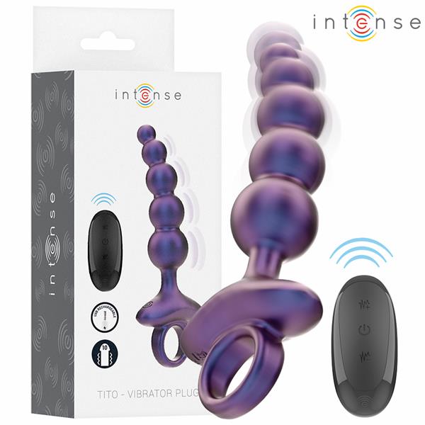 TITO VIBRATING ANAL PLUG MODEL 3 REMOTE CONTROL