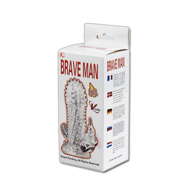 BRAVE MAN RABBIT VIBRATOR PENIS EXTENSION