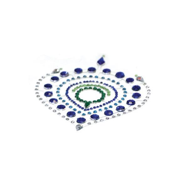 INDISCRETS FLAMBOYANT BLUE&GREEN