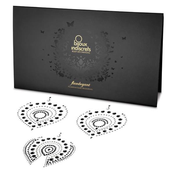 INDISCRETS FLAMBOYANT BLACK&SILVER