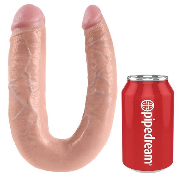 U-SHAPED LARGE DOUBLE TROUBLE FLESH 17.8 CM