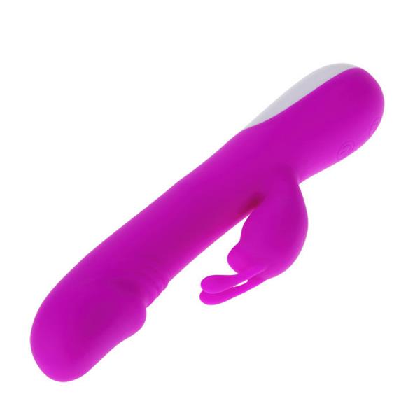FLIRTATION ROBERT VIBRATOR WITH CLITORIS STIMULATOR