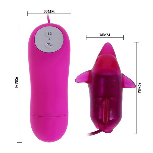 CUTE SECRET DOLFIN VIBRATOR 12V