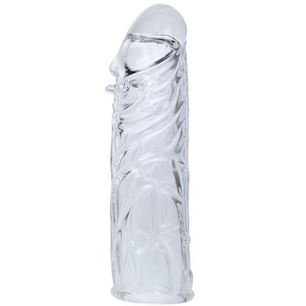 TRANSPARENT SILICONE PENIS COVER 13 CM