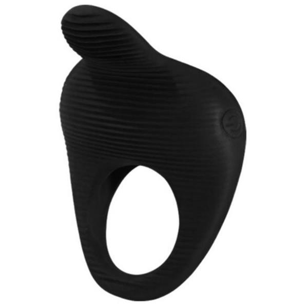 THIMBLE VIBRATOR RING BLACK
