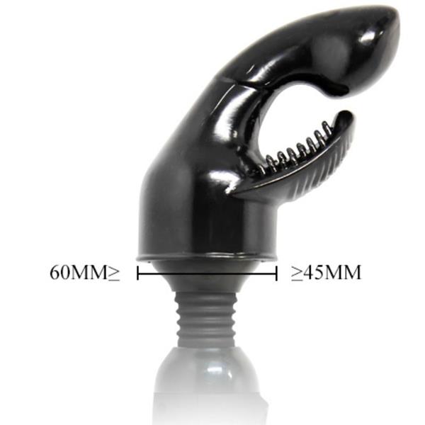 POWER HEAD INTERCAMBIABLE HEAD FOR MASSAGERGY POINT STIMULATION AND CLITORIS