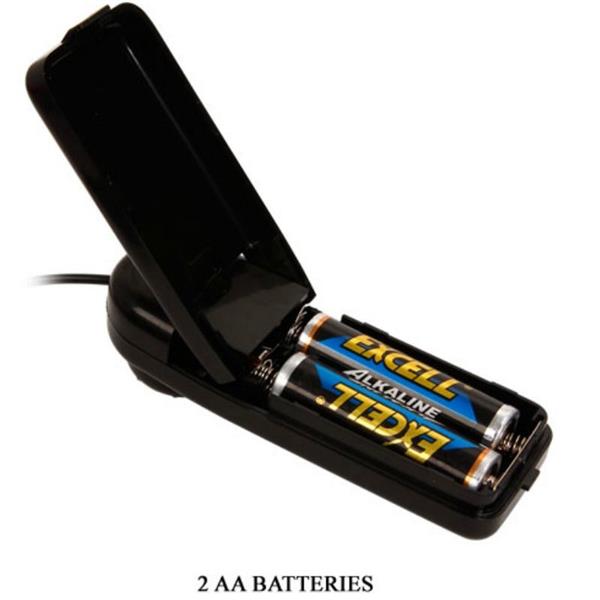 REALISTIC DILDO WITH VIBRATION AND ROTATION 20 CM