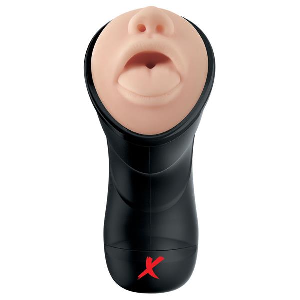 DEEP THROAT VIBRATING STROKER