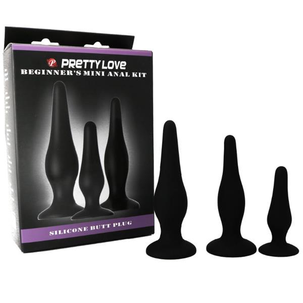 ANAL PLUGS SILICONE INITIATION KIT
